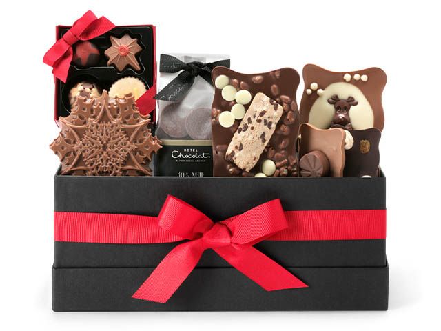 hotel chocolat hamper - 6 of our favourite christmas hampers - shopping - goodhomesmagazine.com