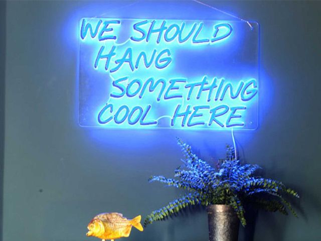 limelace sign - 5 of the best neon signs - shopping - goodhomesmagazine.com