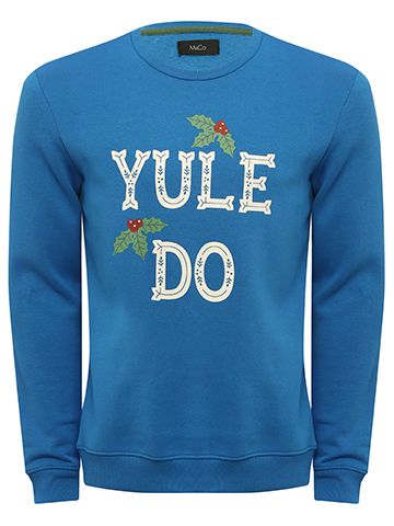 mandco jumper - 8 of the best novelty christmas jumpers - shopping - goodhomesmagazine.com