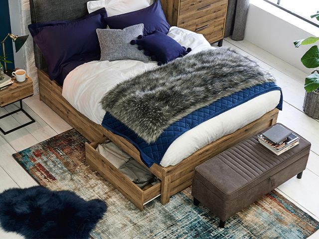 next rug - 6 bedroom updates for renters - bedroom - goodhomesmagazine.com