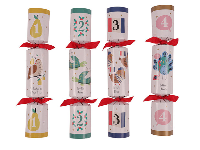 12 days of christmas crackers