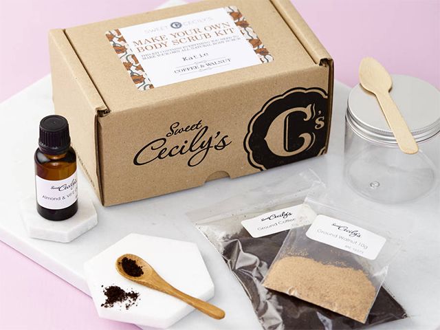 sweet cecilys body scrub kit - christmas gift ideas - goodhomesmagazine.com