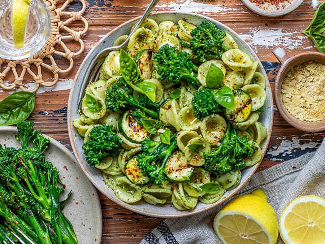 vegan pasta recipe - 5 recipes for veganuary - kitchen - goodhomesmagazine.com