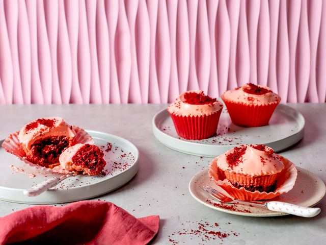 Baileys Red Velvet X Hummingbird Bakery cupcake - Credit: Baileys