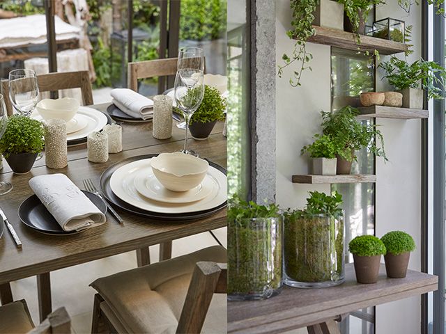 Louise Bradley garden room styling ideas - goodhomesmagazine.com