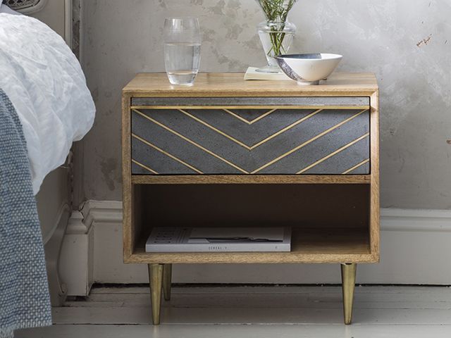 Toshi bedside table from atkin and thyme - goodhomesmagazine.com