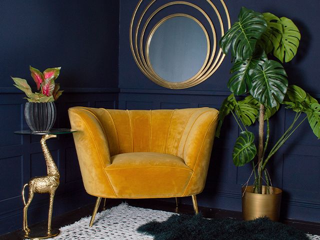 audenza chair - 7 living room updates for renters - living room - goodhomesmagazine.com