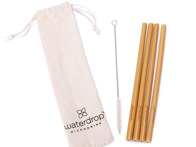bamboo straws - 6 sustainable household swaps - inspiration - goodhomesmagazine.com