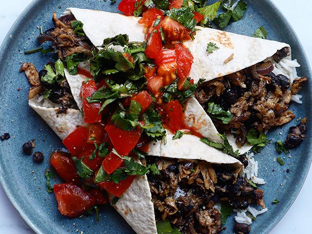 Enchiladas- Credit: Linda McCartney / Miguel Barclay