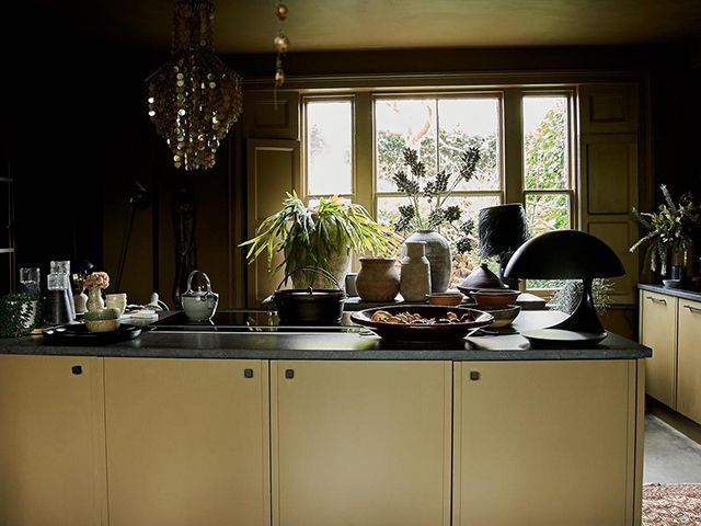 abigail ahern x herringbone kitchens collaboration - goodhomesmagazine.com