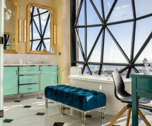 instagrammable hotel bathrooms: the silo hotel in South Africa