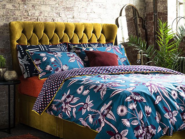 jd williams rooted bed linen and bed - goodhomesmagazine.com