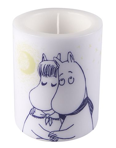moomin candle - 6 romantic candles for valentines day - shopping - goodhomesmagazine.com