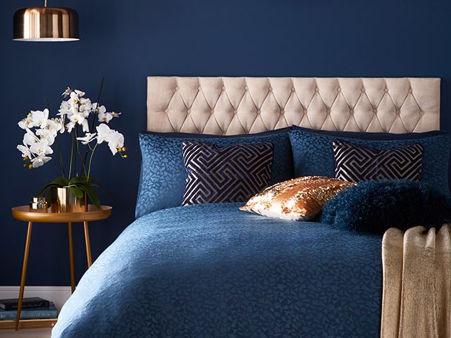 tess daly navy bedding - sneak preview of tess daly's collection with next - news - goodhomesmagazine.com