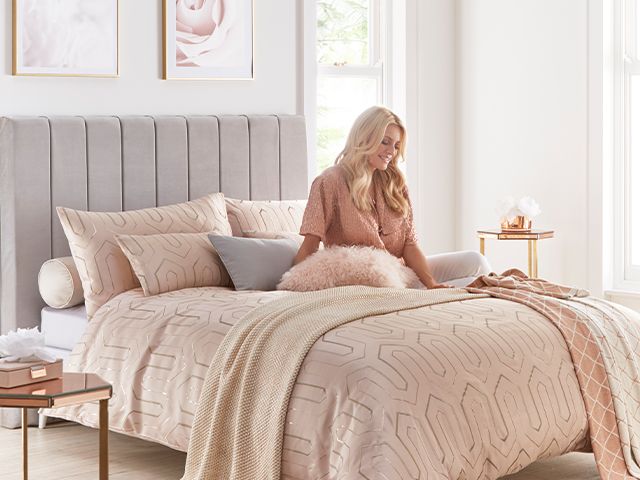 tess daly pink bedding - sneak preview of Tess Daly's collection with Next - news - goodhomesmagazine.com