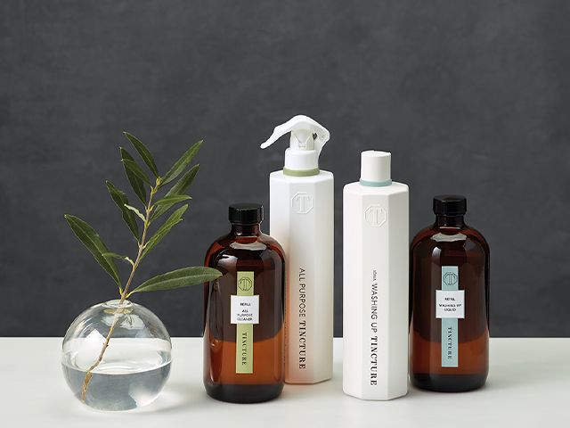 tincture cleaning products - 6 sustainable household swaps - inspiration - goodhomesmagazine.com