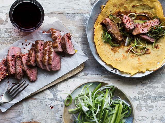 Melissa Hemsley's Duck Pancakes Image: Issy Croker (Extracted from Eat Happy by Melissa Hemsley (Ebury Press, £20)