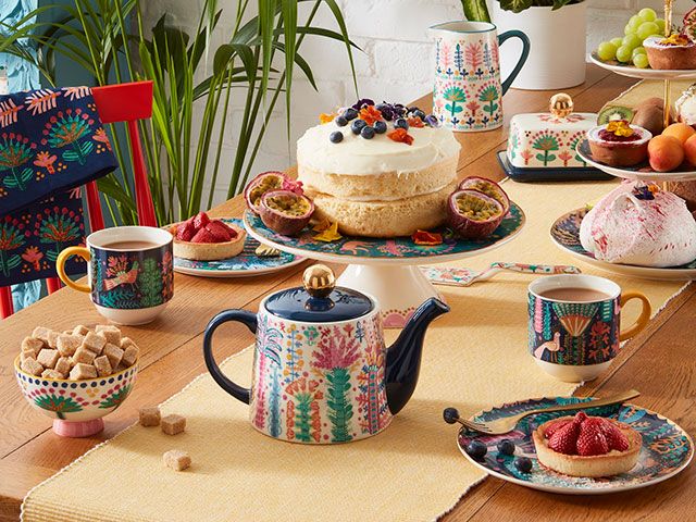 Lucy Tiffney launches new dining range for Debenhams