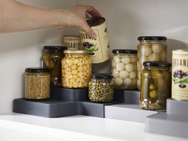 store cupboard level organiser for kitchen - goodhomesmagazine.com