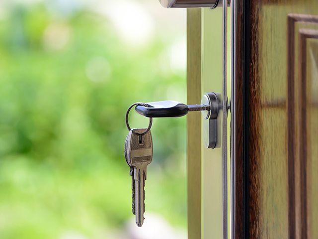 keys in front door- how to get the asking price when selling your home - news - goodhomesmagazine.com