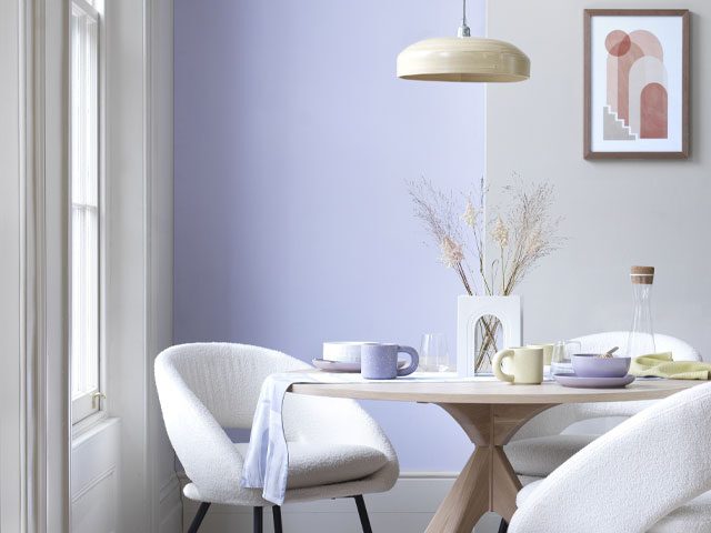 lilac decor ideas - paint by YesColours