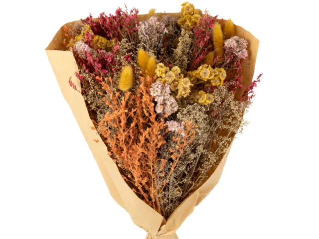 Multicoloured Dried Flower Bouquet from Maison du Monde