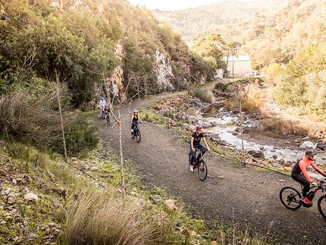 mountain biking in marbella - postcard from Marbella: a wellness-focused overnight stay - inspiration - goodhomesmagazine.com