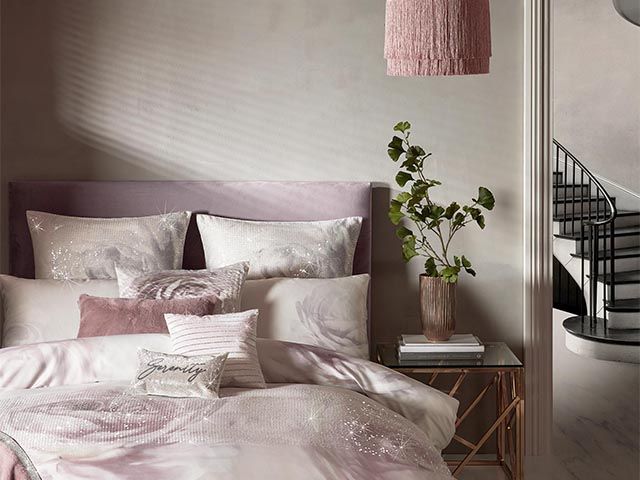 rita ora pink bedding - sneak peek of rita ora's first bedding collection - news - goodhomesmagazine.com