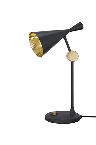 tom dixon black and gold lamp - black colour palette: our top picks - inspiration - goodhomesmagazine.com