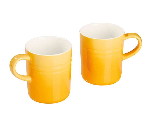 yellow mug - lidl launches colourful design-inspired kitchen collection - news - goodhomesmagazine.com
