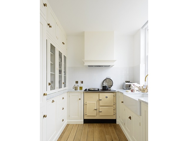 Galley kitchen ideas | The Real Shaker Kitchen | Image: deVOL | Good Homes Magazine