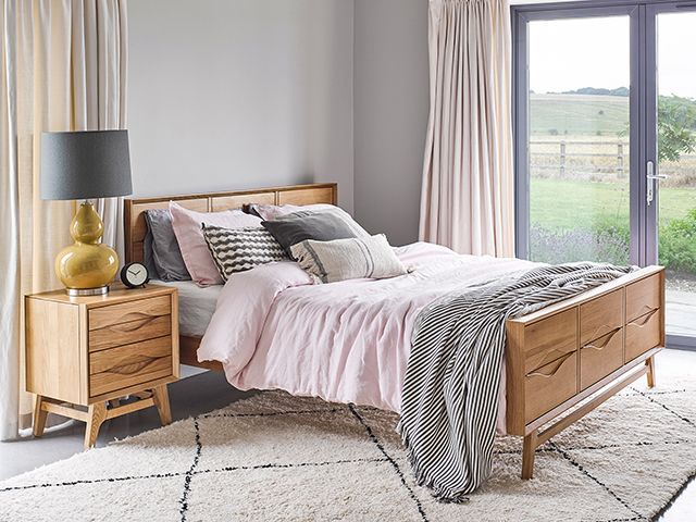 Ellipse Bedroom Furniture in modern country scheme - oak furnitureland - goodhomesmagazine.com