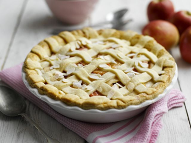 apple and almond pie - 5 pie recipes to celebrate British Pie Week - kitchen - goodhomesmagazine.com