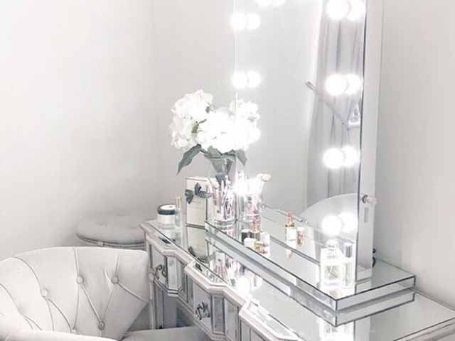 hollywood mirror dressing table - how to perfectly style your dressing table - bedroom - goodhomesmagazine.com