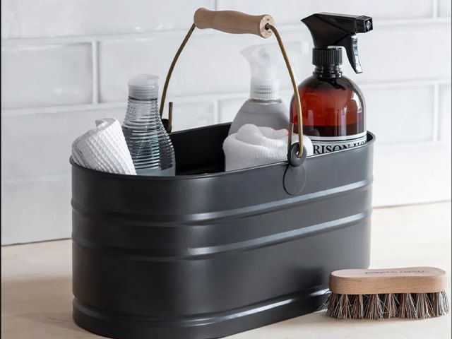 industrial cleaning caddy - cleaning caddies to tidy up your routine - shopping - goodhomesmagazine.com