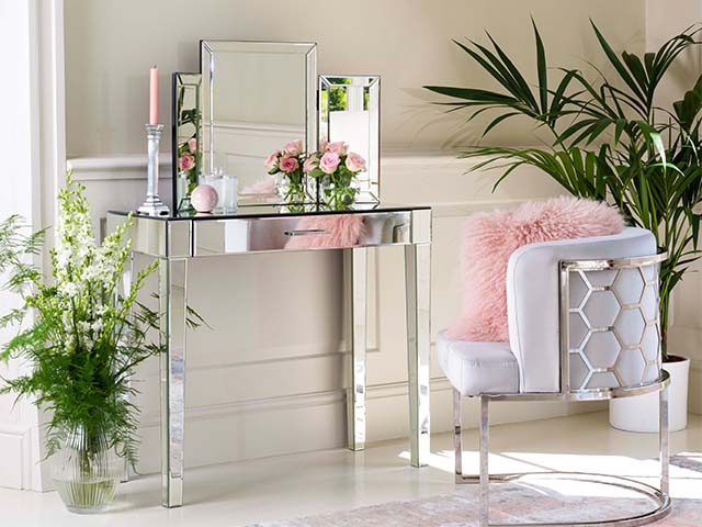 mirrored dressing table bedroom - DIY jobs you've been meaning to do around the home - inspiration - goodhomesmagazine.com