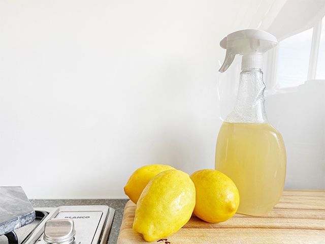 natural lemon cleaning product - top 3 natural cleaning products you can make at home - inspiration - goodhomesmagazine.com