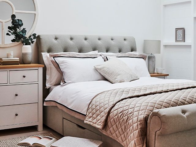 neutral bedroom scheme - 6 country bedroom styling ideas - bedroom - goodhomesmagazine.com