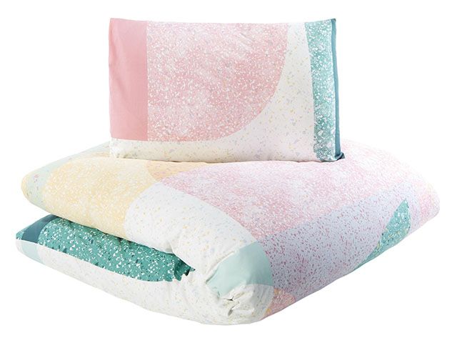 pastel watercolour duvet - spring duvet sets: 5 of our favourites - bedroom - goodhomesmagazine.com