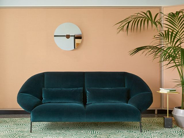 peach and teal scheme - how to style your home for happiness - inspiration - goodhomesmagazine.com