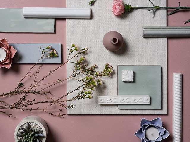 pink interior moodboard - how to plan for a living room revamp - living room - goodhomesmagazine.com
