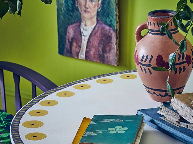 painted dining table with chalk paint - competition - goodhomesmagazine.com