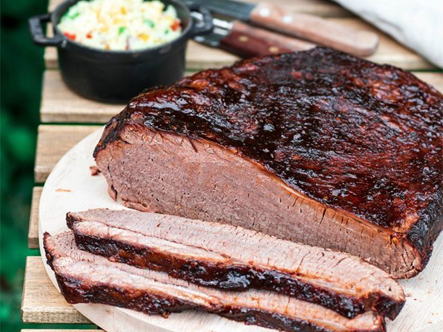 beef brisket bbq recipe - 4 mouth-watering meaty BBQ recipes - kitchen - goodhomesmagazine.com