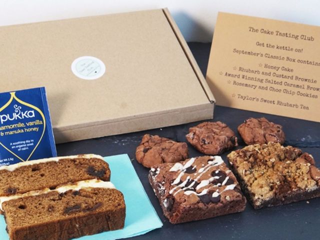 cake subscription box - top 5 food subscription boxes delivered to your door during lockdown - shopping - goodhomesmagazine.com