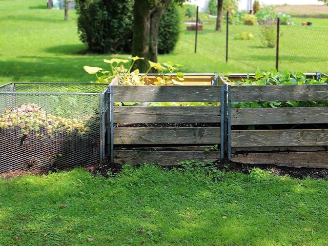 compost diy - how to make a DIY compost maker - garden - goodhomesmagazine.com