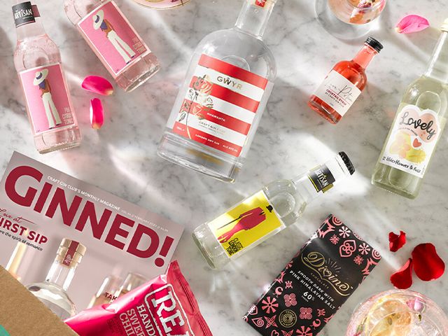 craft gin subscription box - top 5 food subscription boxes delivered to your door during lockdown - shopping - goodhomesmagazine.com