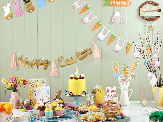 easter party table - get your hands on Aldi's Easter collection - news - goodhomesmagazine.com
