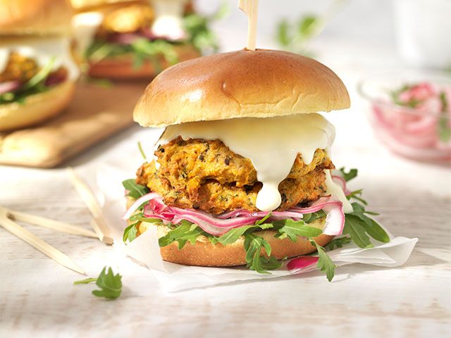 falafel burger bbq recipe - 4 BBQ recipes suitable for vegetarians - kitchen - goodhomesmagazine.com