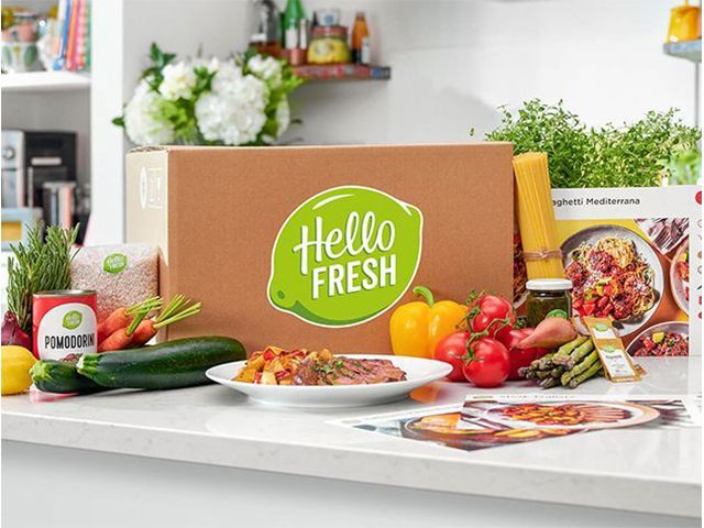 hello fresh box - top 5 food subscription boxes delivered to your door during lockdown - shopping - goodhomesmagazine.com