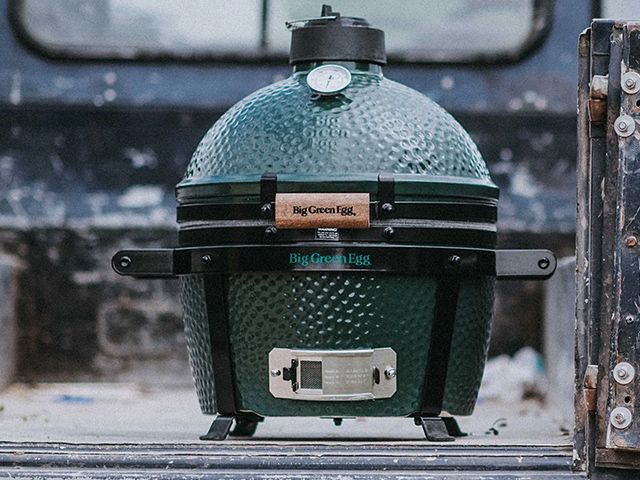 mini big green egg bbq - 6 of the best BBQs for small gardens - gardens - goodhomesmagazine.com